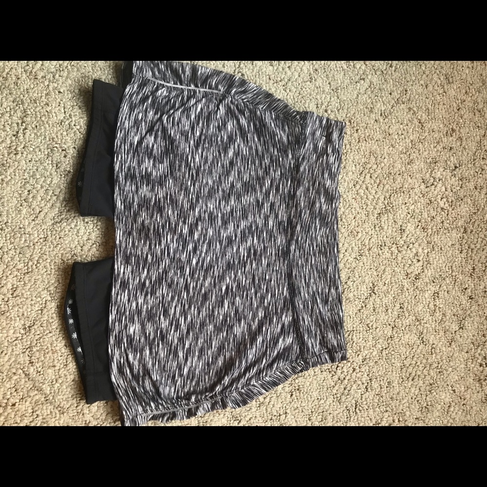 Running skirt with built in shorts